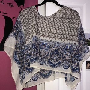 Forever 21 flowy print shirt